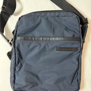 Fabbrica pelletterie milano Navy Crossbody Shoulder Bag - Casual Everyday Carry